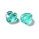Perles en plastique transparentes écologiques KY-D014-01E-3