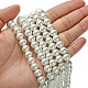 Eco-Friendly  Dyed Glass Pearl Round Beads Strands HY-A002-8mm-RB001-2