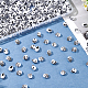 Arricraft 400 pcs perles de crâne en acrylique SACR-AR0001-08-5