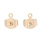 Auricolari in ottone&nbsp;KK-P001-75G-A-2