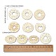 Unfertige Holzausschnitte&nbsp;WOOD-CJC0001-15-2