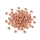 Mega pet 100pcs perles d'espacement rondes plates en laiton KK-MP0001-01-2