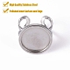 Фиксаторы колец для манжет из нержавеющей стали 201 STAS-S080-040D-P-2