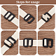 Zinc Alloy Slider Buckles FIND-WH0002-85A-4