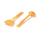 Juego de utensilios de cocina en miniatura de plástico diy 10pcs AJEW-K030-02B-4