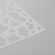 Геометрические пластиковые многоразовые трафареты для рисования DIY-E021-02D-2