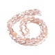 Faceted Electroplated Glass Beads Strands GLAA-G092-C-5