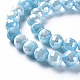 Cuisson opaque de perles de verre peintes EGLA-N006-005A-3