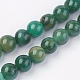 Chapelets de perles en jade africaine naturelle G-F560-4mm-B01-1