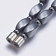 Non-magnetic Synthetic Hematite Beaded Necklaces NJEW-K096-03D-4