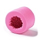 バラの花のボールキャンドル型  DIY食品グレードシリコンモールド  バラの花束の香りのキャンドル作りに  パールピンク  7.5x5.65cm CAND-NH0001-02B-4