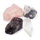 4 Uds. Cuentas de piedras preciosas mixtas naturales crudas en bruto de 4 estilos G-FS0001-92-2