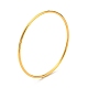 Placage ionique (ip) 304 bracelet simple en acier inoxydable pour femme BJEW-F461-01C-G-1
