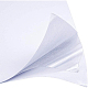 Benecreat 10 foglio di fogli biadesivi nastro adesivo bianco strato sandwich con nastro biadesivo per carta da regalo carta artigianale fatta a mano DIY-BC0002-65-1