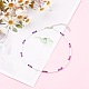 Round Opaque Colours Glass Seed Beaded Necklaces NJEW-JN03363-04-4