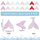 PH PandaHall 64pcs Mermaid Tail Charms RESI-PH0001-76-4