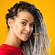 SUPERFINDINGS 26Pcs Alloy Hair Jewelry Braids Antique Golden Spiral Hair Decoration Dreadlocks Metal Hair Cuffs with Alloy Pendants for Hair Braid Accessories Decoration PALLOY-PH01479-5