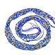 Millefiori Lampwork Beads Strands G-J002-04D-2