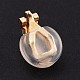 Cuscinetti per orecchini in silicone comfort X-KY-G012-02-3