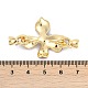 Застежки-застежки из латуни с эмалью KK-U043-10G-01-3