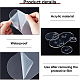 BENECREAT Router Template Set Circle Oval Acrylic Inlay Templates with 9pcs Stencils for Woodworking DIY-WH0188-65-4