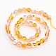 Round Synthetic Moonstone Beads Strands G-M210-6mm-06-2