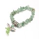 Natural Mixed Stone Kids Bracelets for Children's Day X-BJEW-JB02062-2