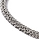 304 collier chaîne serpent en acier inoxydable avec fermoirs pince de homard pour hommes femmes STAS-K249-04C-P-2