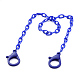 Collares personalizados de cadena de cable de plástico abs NJEW-JN03254-05-1