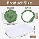 CHGCRAFT 50Pcs Rosemary Wax Seal Stickers Envelope Seal Stickers Wedding Invitation Envelope Seals Self Adhesive Stickers for Party Invitation Wrapping DIY-CA0006-13D-2