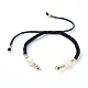 Création de bracelets de corde en nylon tressée X-AJEW-JB00540-02-1