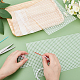 CHGCRAFT 6Pcs Mesh Plastic Canvas Sheets Acrylic Yarn Crafting Square Purse Embroidery Cross Stitch Crossbody Bag Purse Making Accessories for DIY Purse Making Craft Sewing DIY-WH0301-10-3