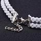 Lace Gothic Choker Necklaces NJEW-E085-12A-3