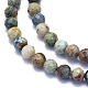 Chapelets de perles en chrysocolle naturelle G-K310-A16-6mm-3