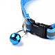 Collar reflectante de poliéster ajustable para perros / gatos MP-K001-A02-2