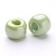 Perles rocailles rondes lustrées en verre de 6/0 couleurs opaques X-SEED-A012-4mm-124-2