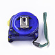 自動ロック式鉄製メジャー  測定ツール  プラスチック付き  ブルー  7.5m（24フィート）  78x82x41mm TOOL-S010-11B-3