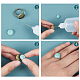 Sunnyclue kit para hacer anillos ajustables semicirculares diy DIY-SC0019-85-4