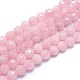 Natürlichen Rosenquarz Perlen Stränge G-G792-29A-1