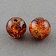 1 Strand Transparent Crackle Glass Round Beads Strands X-CCG-Q001-12mm-16-1