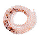 Naturelles et synthétiques mélangées perles de pierres précieuses brins G-D080-A01-02-31-2