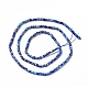 Natürlicher Lapislazuli Perlenstränge&nbsp;X-G-L581C-001-3
