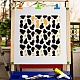 Шаблоны трафаретов для рисования из пластика для домашних животных DIY-WH0286-041-5
