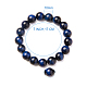 'Sunn Yclue 10 mm Halbwertvollen Gemstone Round Beads Stretch Bracelet Party Jewellery Over 15 Unisex BJEW-PH0001-10mm-14-3