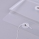 A6 прозрачный пластиковый пакет AJEW-WH0104-48-2