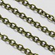 Eco-Friendly Brass Cable Chains CHC-I015-AB-NF-1