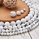 4 brins 4 brins de perles de style howlite naturelle G-TA0001-34-5