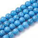Chapelets de perles en turquoise synthétique G-S295-11B-10mm-1