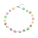 Beaded Necklaces & 304 Stainless Steel Satellite Chain Necklace Sets NJEW-JN03459-8