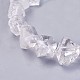 Granos de cristal de cuarzo natural hebras G-I201-D-2